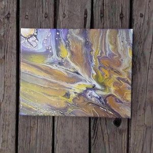 Original Acrylic Abstract Decor Art